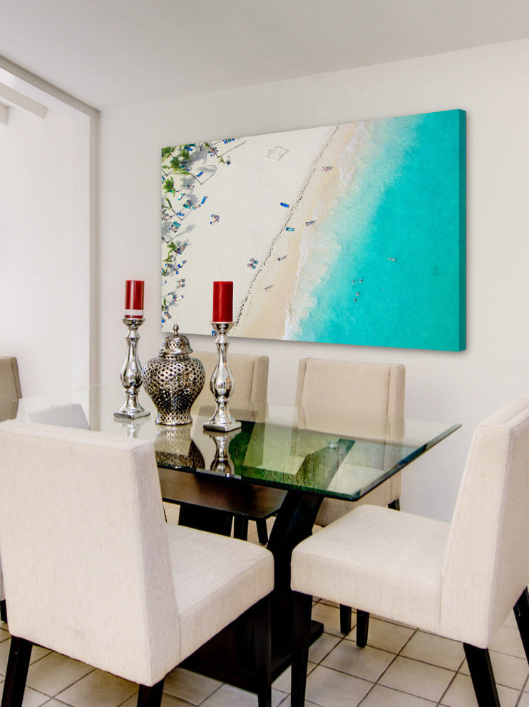 "Shoreline" Painting Print on Wrapped Canvas