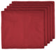 Bare Home Microfiber Fitted Sheets - Set of 5, Red, King