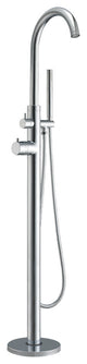 Freestanding Single Lever Tub Filler With Integrated Diverter Valve