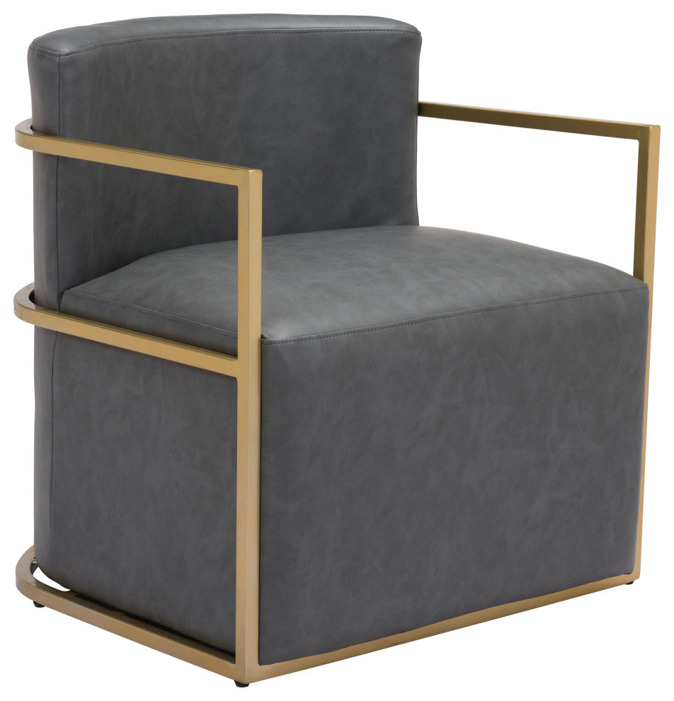 Xander Accent Chair Gray