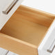 ARIEL Cambridge 37" Left Rectangle Sink Bathroom Vanity with Marble Top