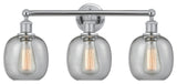 Innovations 616-3W-PC-G104 Belfast 3 Light Bath Vanity Light, Polished Chrome