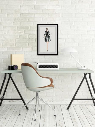 "La Moda" Framed Painting Print, 12"x18"