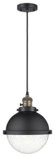 INNOVATIONS 201CSW-BAB-HFS-84-BK 1-Light Mini Pendant Matte Black