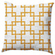 Bamboo Decorative Throw Pillow, Mango, 26"x26"