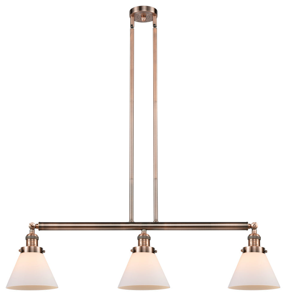Innovations Lighting 213-Ac-S-G41-Led 3 Light Dimmable Led Island Light
