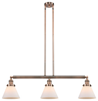 Innovations Lighting 213-Ac-S-G41-Led 3 Light Dimmable Led Island Light