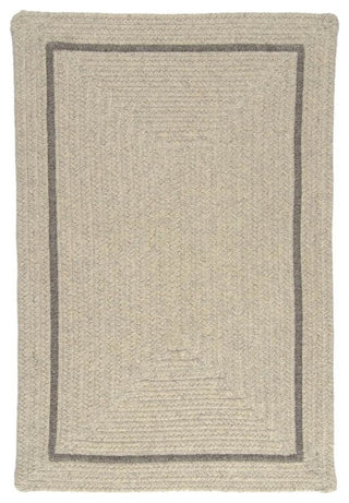 Colonial Mills Shear Natural EN31 Cobblestone Modern Area Rug, Rectangular 7'x9'
