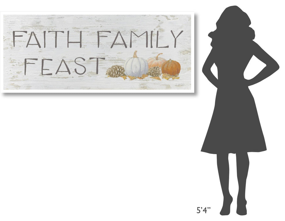 "Beautiful Bounty Sign III" Digital Paper Print by James Wiens, 62"x26"