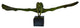Acrobatic Frog Green Patina Bronze Statue Mounted on A Marble  43" x 26" x 20"