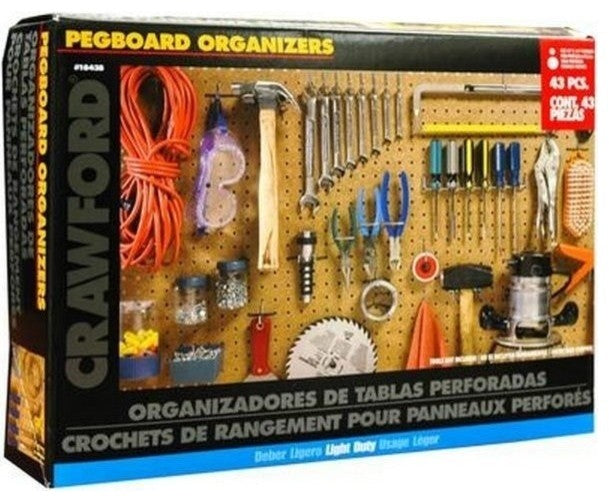 Lehigh Deluxe Pegboard Kit, 43-Piece