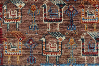 Khurgeen Qudratu Red/Blue Rug, 5'8x7'10