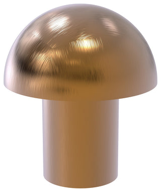 1" Cabinet Knob, Brushed Bronze