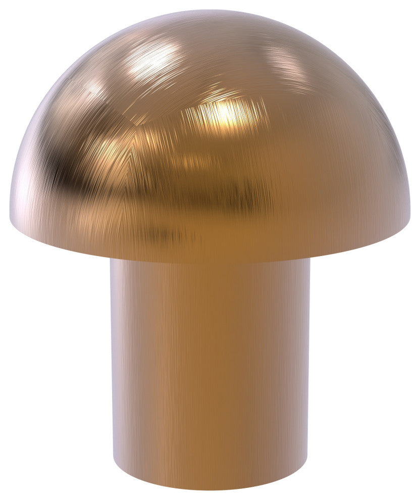 1" Cabinet Knob, Brushed Bronze