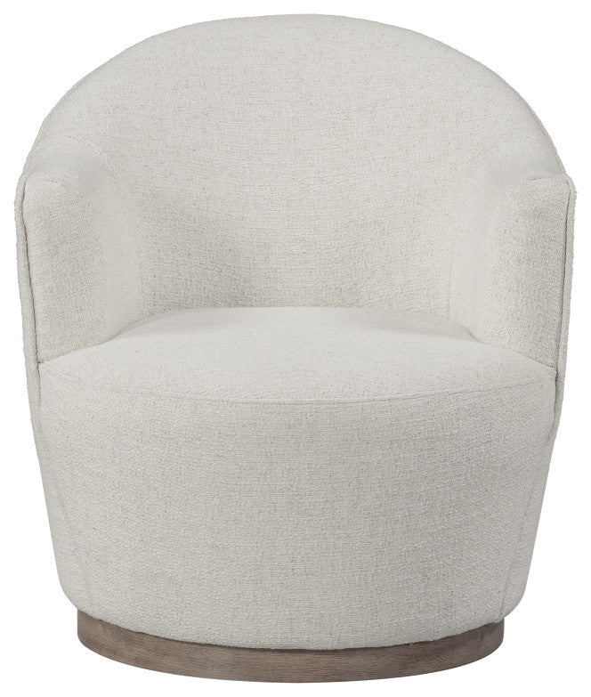 Fraser accent chair With Swivel, Beige