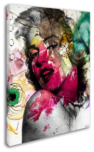 'Marilyn Monroe II' Canvas Art by Mark Ashkenazi
