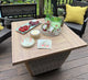 Sunjoy Belson Propane Burning Firepit Table