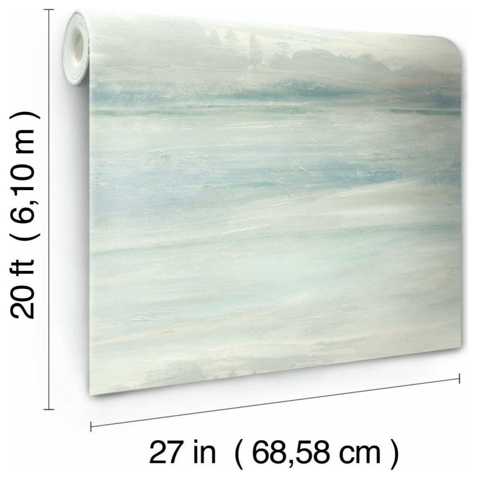 Soothing Mists Scenic Peel and Stick Wallpaper