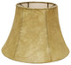 18" Faux Snakeskin Shallow Drum Parchment Lampshade