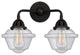 288-2W-BK-G534 2 Light 15.5" Bath Vanity Light, Matte Black