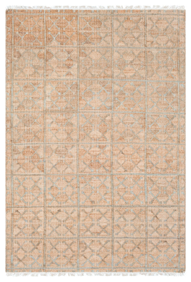 Surya Laural LRL-6014 Natural Fiber Area Rug, Khaki, 6' x 9' Rectangle