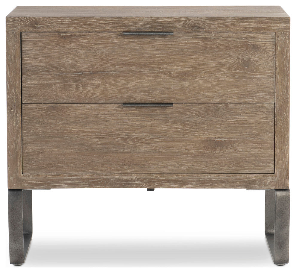 Bernhardt Tribeca Nightstand With Sled Base