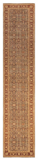 Mogul, One-of-a-Kind Hand-Knotted Area Rug Yellow, 2'7"x12'10"