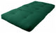 Blazing Needles Renewal 6" Twill Twin Futon Mattress, Forest Green