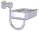 Foxtrot Wall Mounted Soap Dish, Polished Chrome