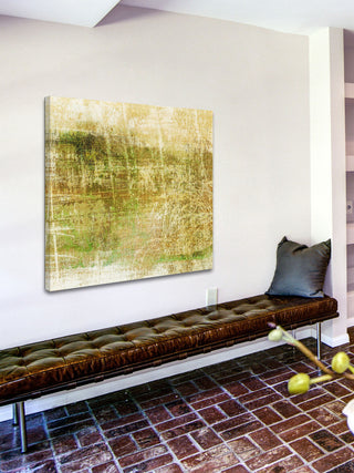 "Analog IX" Painting Print on Canvas by Aryai