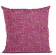 Fuchsia New Planet Cut Velvet Luxury Throw Pillow, Double sided 20"x30" Queen