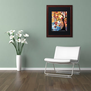 Natasha Wescoat '017' Art, Wood Frame, Black Mat, 11x14