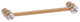 Carolina Crystal 5" Cabinet Pull, Brushed Bronze