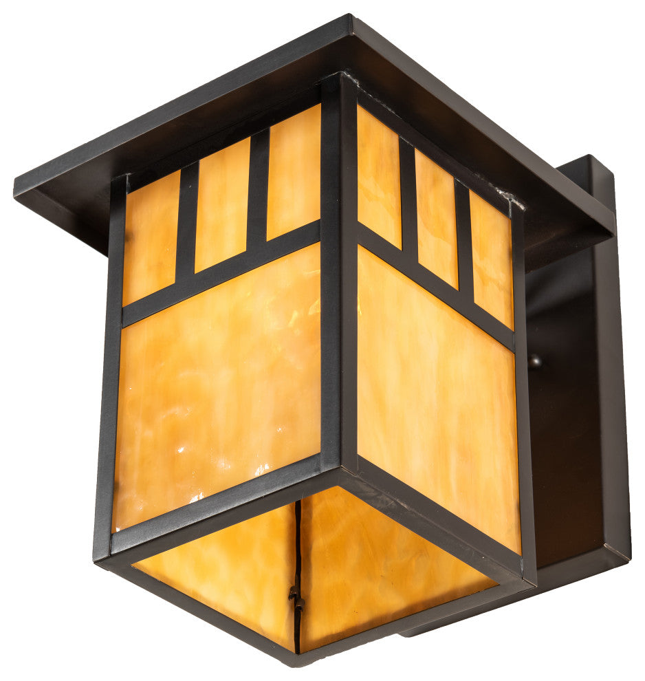 9 Wide Hyde Park Double Bar Mission Wall Sconce