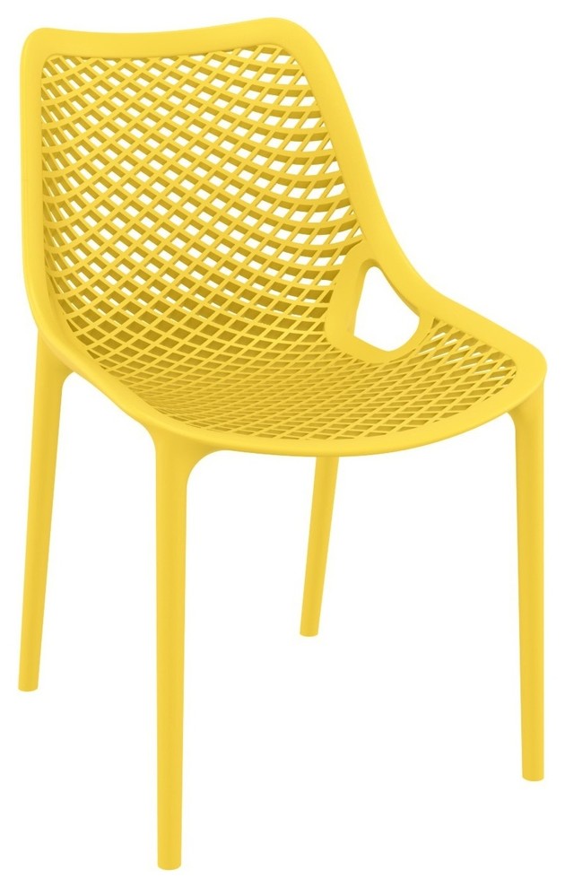 Compamia Air Dining Side Chair, Set of 2, Yellow