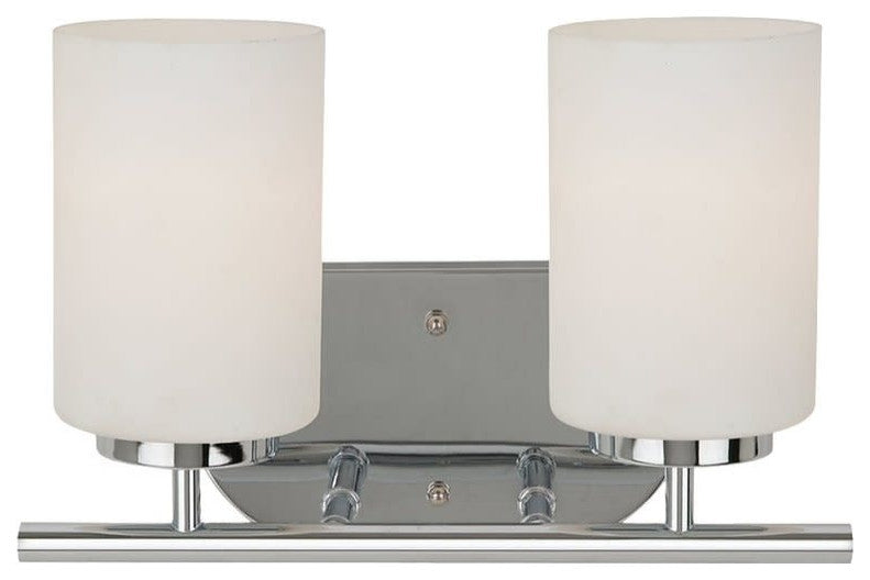 Generation Lighting 41161 Oslo 2 Light 13"W Bathroom Vanity Light - Chrome