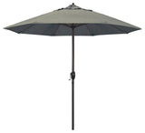9' Casa Series Patio Umbrella With Sunbrella 1A Spectrum Dove Fabric