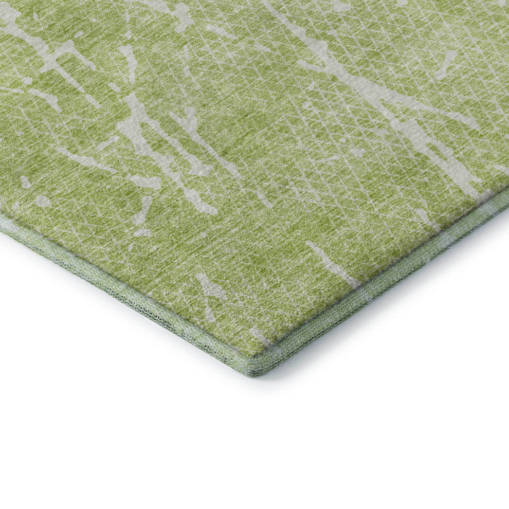 Premium Machine Washable Mayfield AMF628 Aloe 9' x 12' Rug