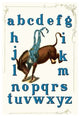 Democratic Party Alphabet- Gallery Wrapped Canvas Art 28" x 42"