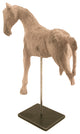 Taupe Horse on Stand