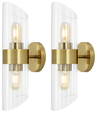 Safavieh Eytan 2Lt 6.25" Wall Sconce, Brass