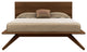 Copeland Astrid Bed With 1 Headboard Panel, Saddle Cherry, King