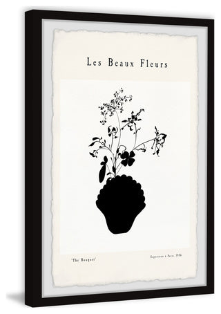 "Les Beaux Fleurs" Framed Painting Print, 16x24