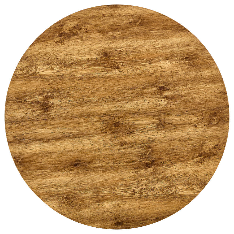 Gewnee Rustic Natural Round Coffee Table