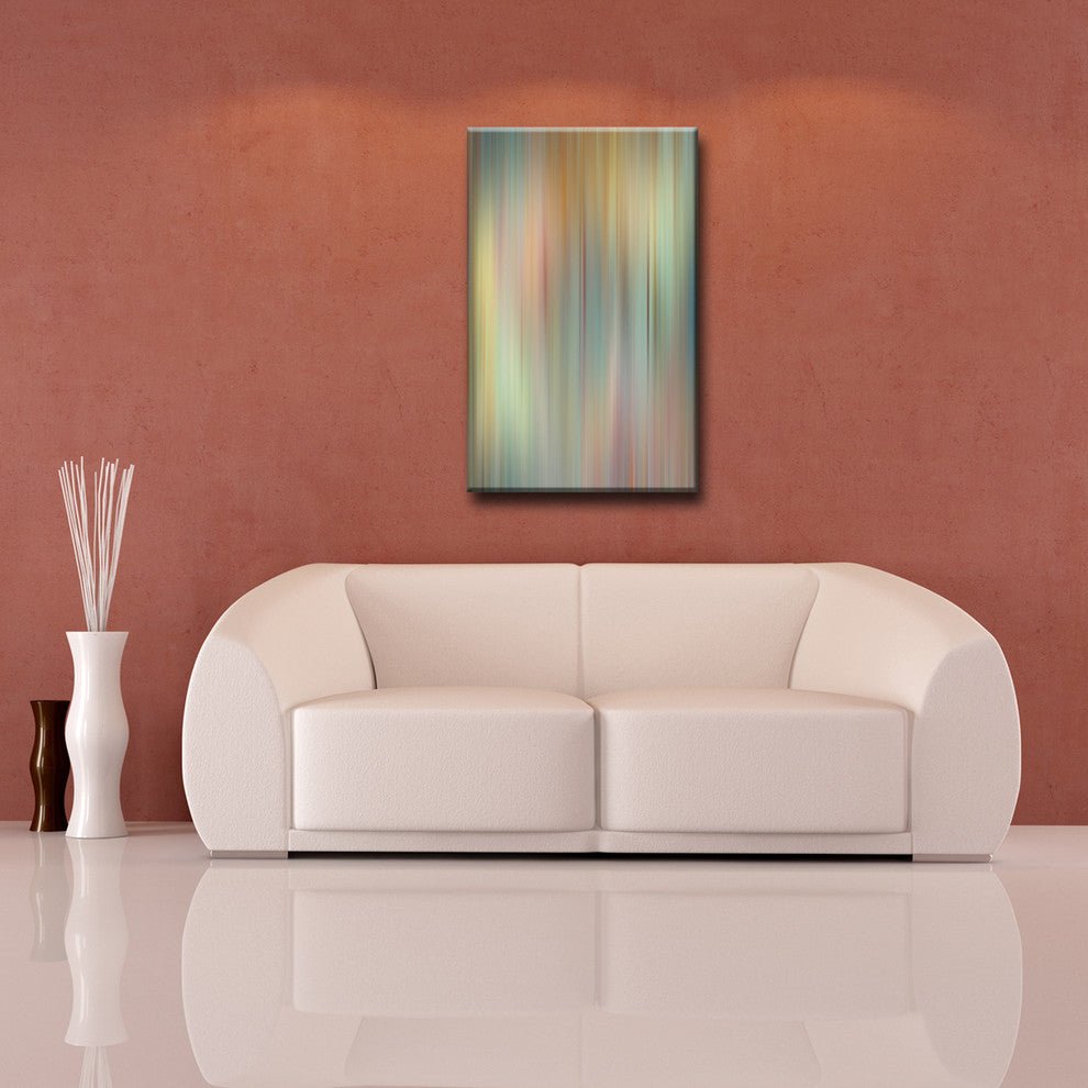 Ready2HangArt 'Blur Stripes II' Canvas Wall Art, 40 in. Highx30 in. Wide