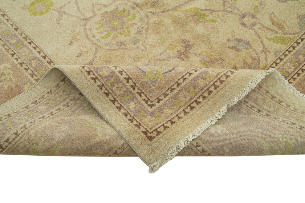 Rug N Carpet - Handmade Oriental 12' 0" x 18' 4" Large Oushak Area Rug