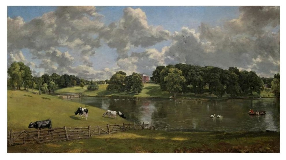 "Wivenhoe Park, Essex, 1816" Digital Paper Print by John Constable, 46"x26"
