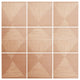 Deny Designs Mareike Boehmer Sketches 2 Wood Wall Mural, 4'x4'