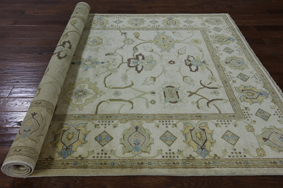 Handmade Chobi Peshawar Oriental Area Rug 6'x9', P2664
