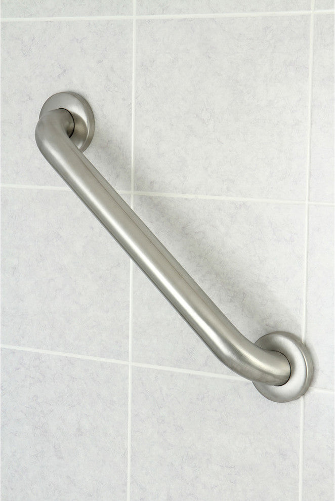 Kingston Brass 16" Stainless Steel Grab Bar, Brushed Nickel